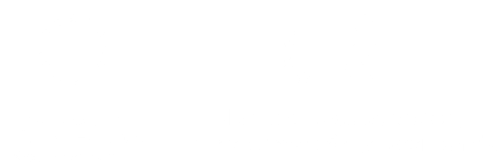 Logotipo EU Next generation y plan de resiliencia